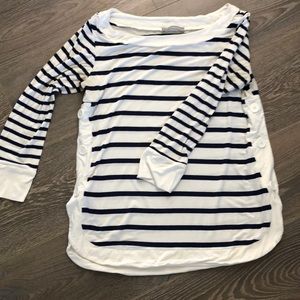 Cute, Long sleeve striped top.